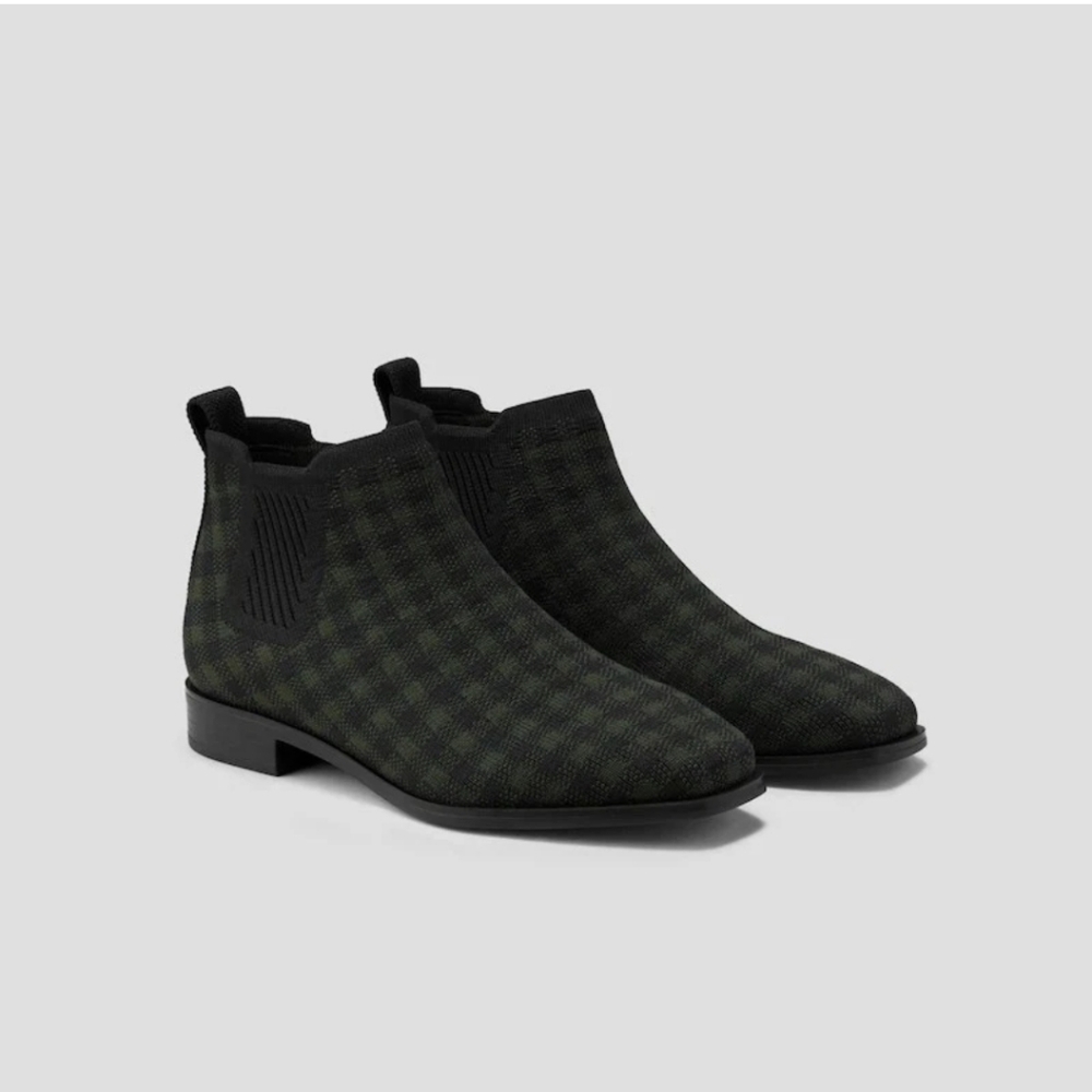 Vivaia Ryan Pro Ankle Boots Check Pattern 39